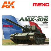 1:35 MENG TS003 Franse AMX-30B Main Battle Tank Plastic Modelbouwpakket