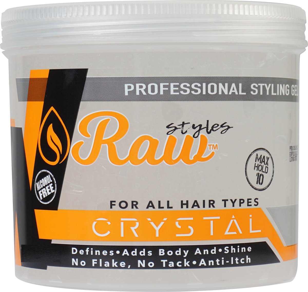 Raw Krystal Styling Gel 500ml