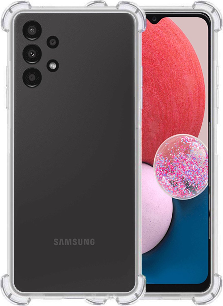 Hoesje geschikt voor Samsung A13 4G – Extreme Shock Case – Cover Transparant