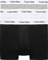 Calvin Klein - Heren - 3-Pack Trunk - Zwart/Wit/Grijs