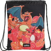 Pokemon Charmander - gymtas / zwemtas 44 cm - incl. vak met rits - Top kwaliteit!