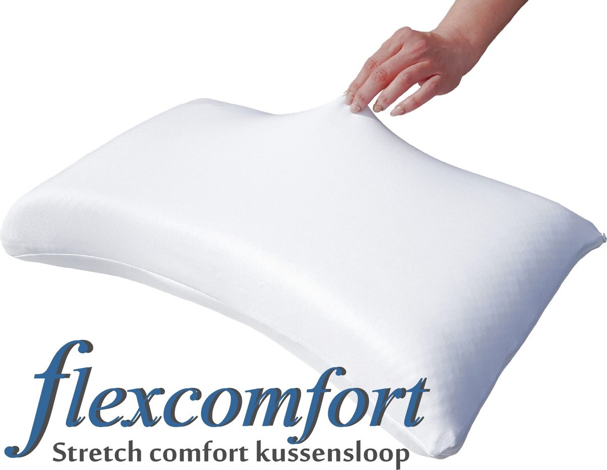Mahoton Kussenslopen Flexcomfort Grijs 45 x 65 cm/Melody