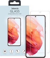 Selencia Screenprotector Geschikt voor Samsung Galaxy S23 / S22 Tempered Glass - Selencia Gehard Glas Screenprotector