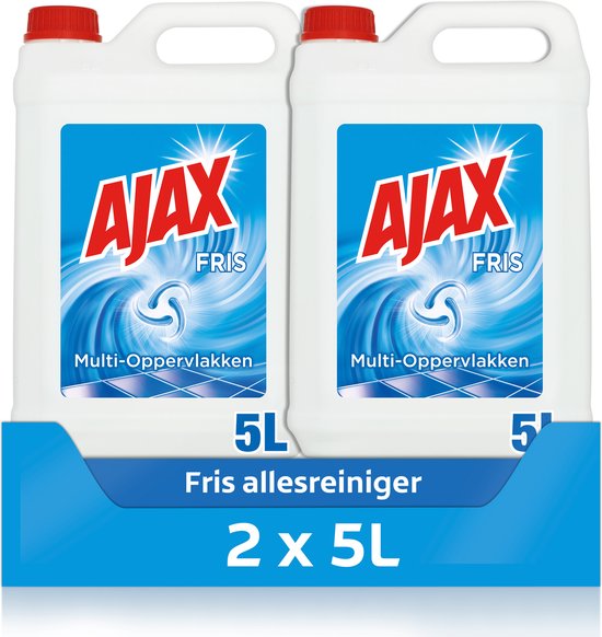 Ajax Allesreiniger Fris 2 x 5L - Voordeelverpakking - ajax