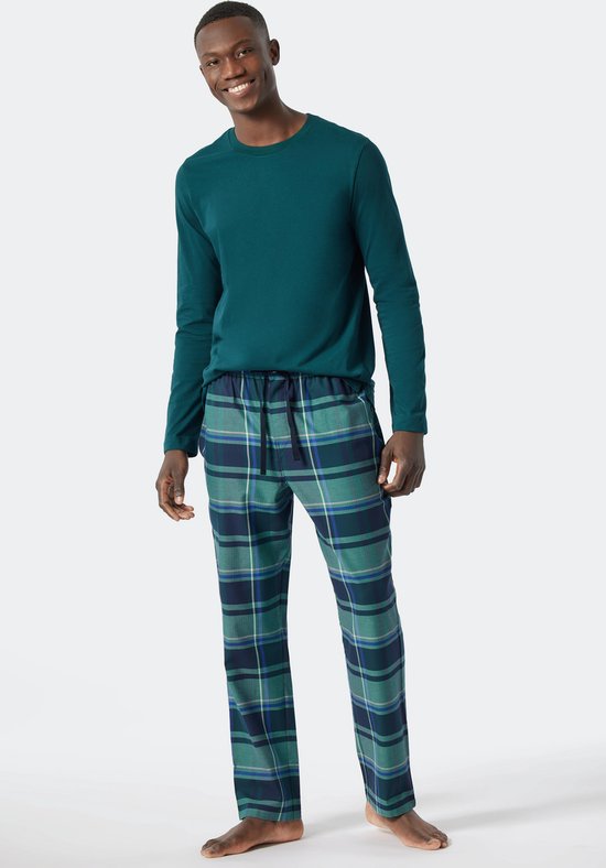 Pantalon Pijama Hombre Schiesser Pijama De Algodón Para Hombre