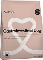 Vetality Hondenvoer Droog - Licht Verteerbaar Hondenvoer - 3 kg - Dieetvoeding Hond - Ondersteunt bij Maag en Darm Problemen