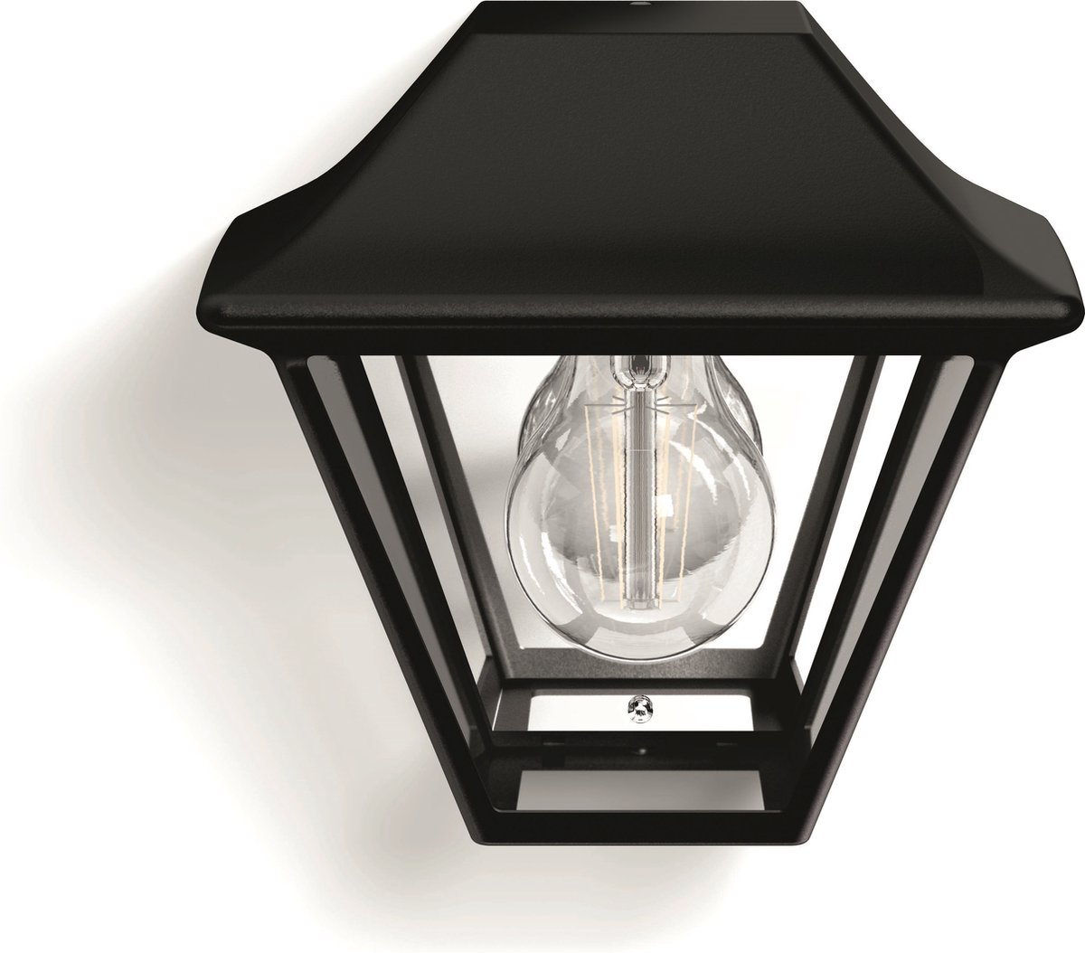 Philips LED Alpenglow Buitenwandlamp - Antraciet, Warmwit, 60W Equivalent