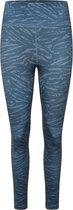 Dare2b, Legging de Sport Femme Influentiel, Motif Blauw/ Grijs , Taille 46