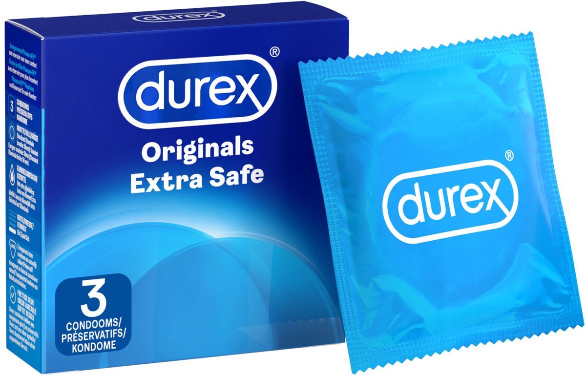 Durex Extra Safe condooms - 6 x 3 stuks