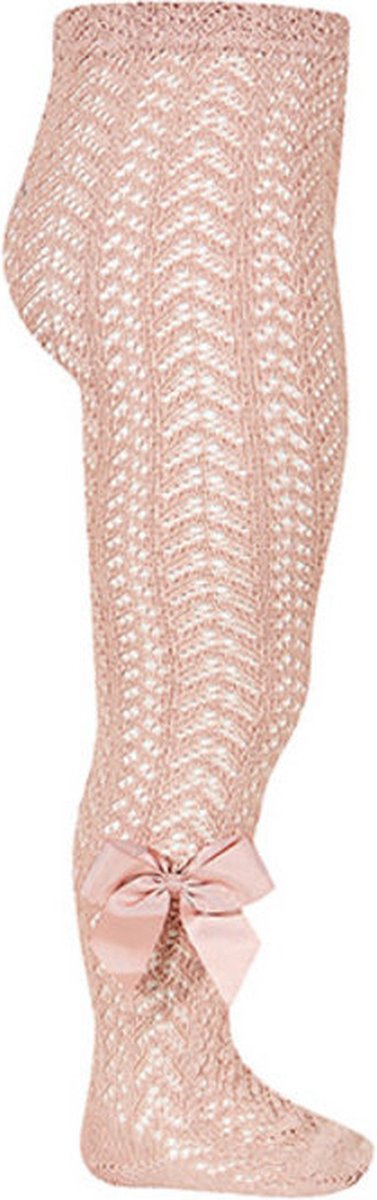 Cóndor Maillot Opengewerkt Grosgrain Strik | 2530/1 | Oud Roze | 23-26 | maat 4