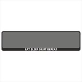 Kentekenplaathouder - Auto - Met Tekst - Eat sleep drift repeat - Voor Kentekenplaat 520x110mm