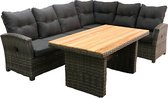 Your Own Living Cortila Lounge- diningset - Grijs