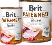Brit Paté & Meat Rabbit 400 g (6)