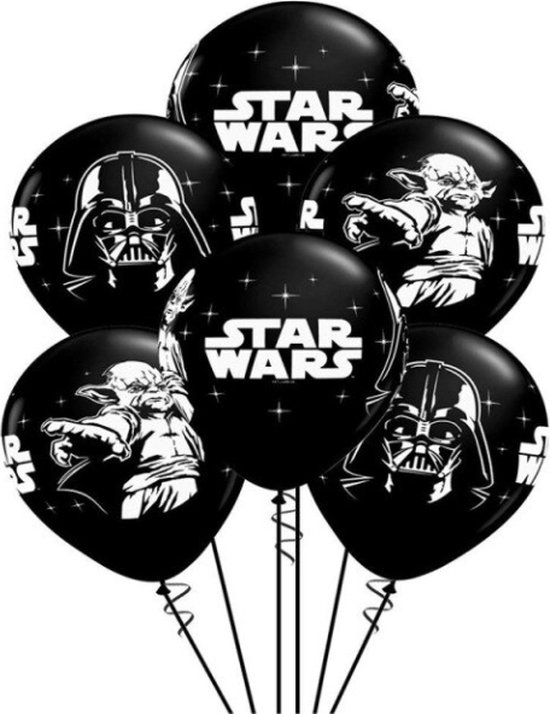 ProductGoods - 10x Starwars Ballonnen Verjaardag - Verjaardag Kinderen - Ballonnen - Ballonnen Verjaardag - Starwars - Kinderfeestje