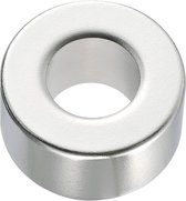 TRU COMPONENTS 506013 Permanente magneet Ring (Ø x h) 20 mm x 5 mm N45 1.33 - 1.37 T Grenstemperatuur (max.): 80 °C