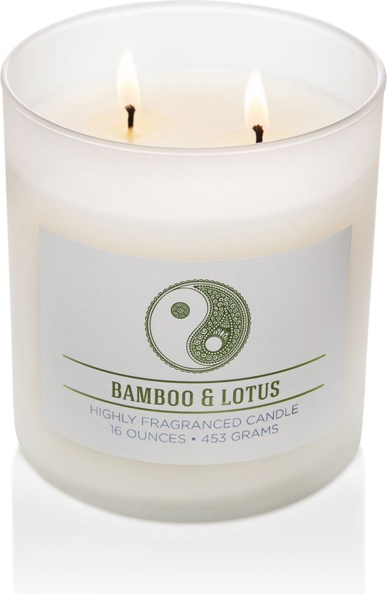Wellness Candle Bamboo Lotus