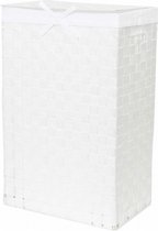 wasmand Stan 60 cm 57 liter polyester/staal wit