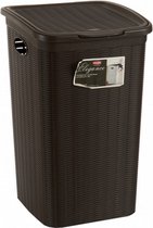 wasmand Elegance 50 liter 38 x 54,5 cm donkerbruin