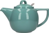 theepot Geo Filter 2 Cup 500 ml keramiek blauw