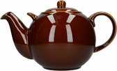 theepot filter 3 liter keramiek donkerbruin