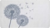 badmat Astera 40 x 70 cm wit/grijs