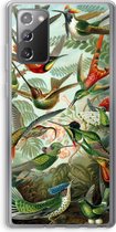 Case Company® - Samsung Galaxy Note 20 / Note 20 5G hoesje - Haeckel Trochilidae - Soft Cover Telefoonhoesje - Bescherming aan alle Kanten en Schermrand