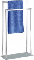 handdoekrek Style 20 x 82 cm staal/glas chroom