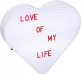 lichtbox led hart 144 letters/symbolen 23,5 x 26,5 cm