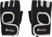 Kaytan Fitnesshandschoenen - L/XL -grijs - Textiel - Polyester - Klittenband - Normaal - Unisex - Open vingers - Binnenhandschoen