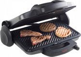 contactgrill 31 cm RVS zwart