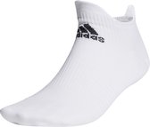 adidas Run No Show Socks - sportsokken - wit/zwart - maat 43-45