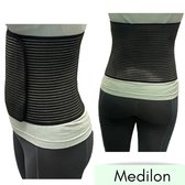 Medilon Steunband voor Buik en Rug – Maat L – Rompbandage – Ribbrace – Buikband – Sluitband – Rugband – Rugbrace