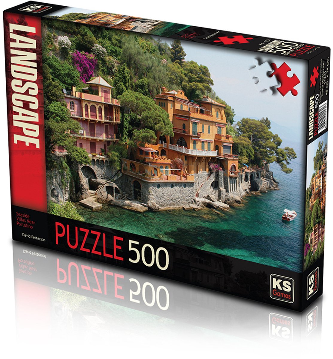 Seaside Villas near Portofino Puzzel 500 Stukjes