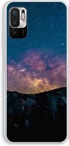 Case Company® - Xiaomi Redmi Note 10 5G hoesje - Travel to space - Soft Cover Telefoonhoesje - Bescherming aan alle Kanten en Schermrand
