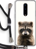 Case Company® - OnePlus 8 hoesje met Koord - Rocco - Telefoonhoesje met Zwart Koord - Bescherming aan alle Kanten en Over de Schermrand