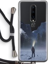 Case Company® - OnePlus 7 Pro hoesje met Koord - Wanderlust - Telefoonhoesje met Zwart Koord - Bescherming aan alle Kanten en Over de Schermrand