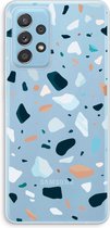 Case Company® - Samsung Galaxy A73 hoesje - Terrazzo N°13 - Soft Cover Telefoonhoesje - Bescherming aan alle Kanten en Schermrand