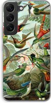 Case Company® - Samsung Galaxy S22 hoesje - Haeckel Trochilidae - Soft Cover Telefoonhoesje - Bescherming aan alle Kanten en Schermrand