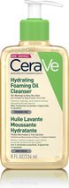 CeraVe - Hydrating Foaming Oil Cleanser - Reinigingsolie - normale tot (zeer) droge huid - 236ml - Hydraterende Schuimende Reinigingsolie