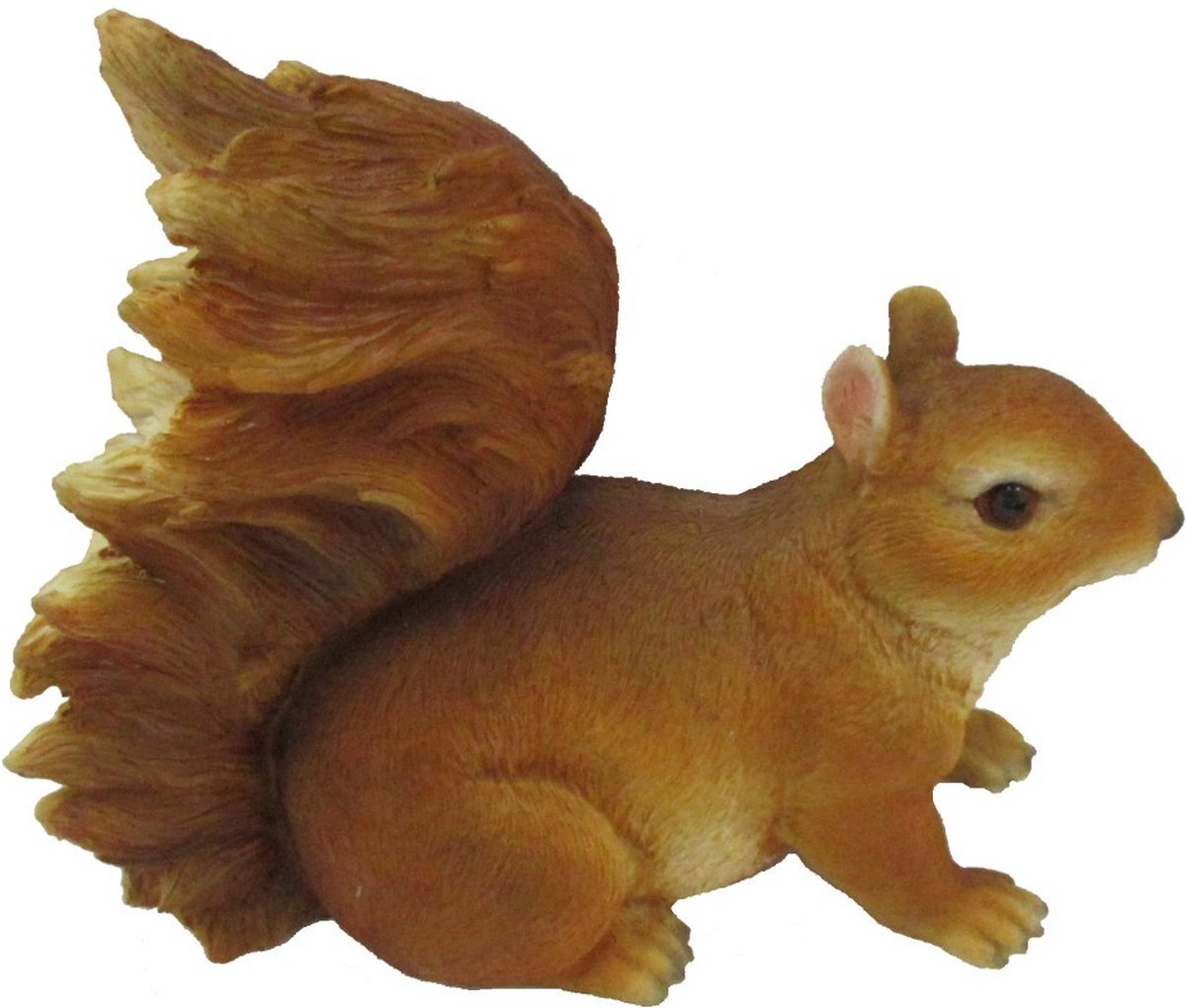 Esschert Design dieren beeldjes - eekhoorn - 20 x 18 - bosdieren - polyresin - decoratie - tuin en huis