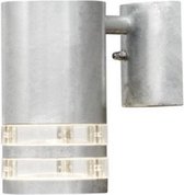 wandlamp Modena Single 35W 230V 16 cm staal zilver