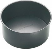 taartvorm 23 cm carbonstaal antraciet