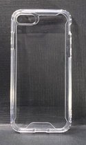 iPhone 7/8 Hoesje Shock Proof Siliconen Hoes Case Cover Transparant geschikt voor Apple iphone  7/8 - 1X Screen Protector