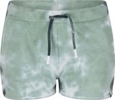 Indian Blue meiden korte joggingbroek Tie Dye Forest Green