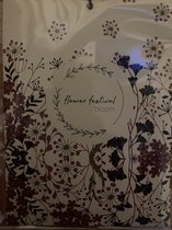 Geurzakje Flower festival - Bloom - Met koortje om op te hangen - Voorzien van print - 15 gram