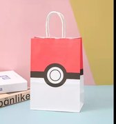 Pokémon uitdeelzakjes 12 stuks van sterk papier