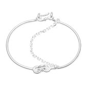 HÕBE –  Crear Armband– Sterling Zilver – Gerecycled Zilver – Gerhodineerd Zilver –  Bracelet– Handgemaakte Sieraad – Accessories – Dames Armband