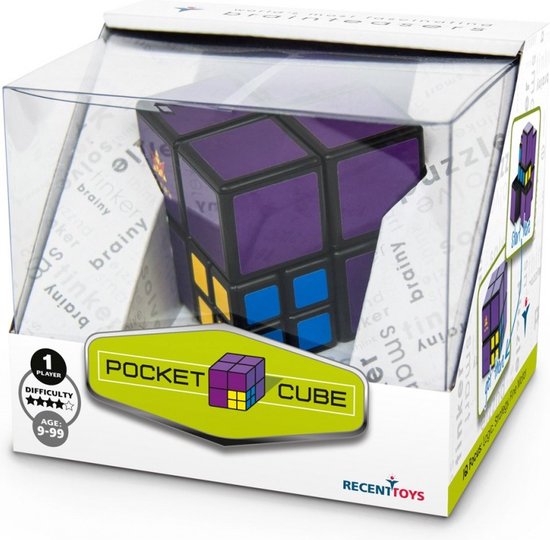 Thumbnail van een extra afbeelding van het spel Meffert´S Pocket Cube - Rubiks Cube - Speed Cube - Pyraminx Duo - Hollow - Checkers - Feliks - Megaminx - Gear - Ghost - Venus - Skewb - Mole Cube - Rubiks Kubus