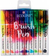 markeerstiften Ecoline Brush Pen kleurenassorti 10 stuks