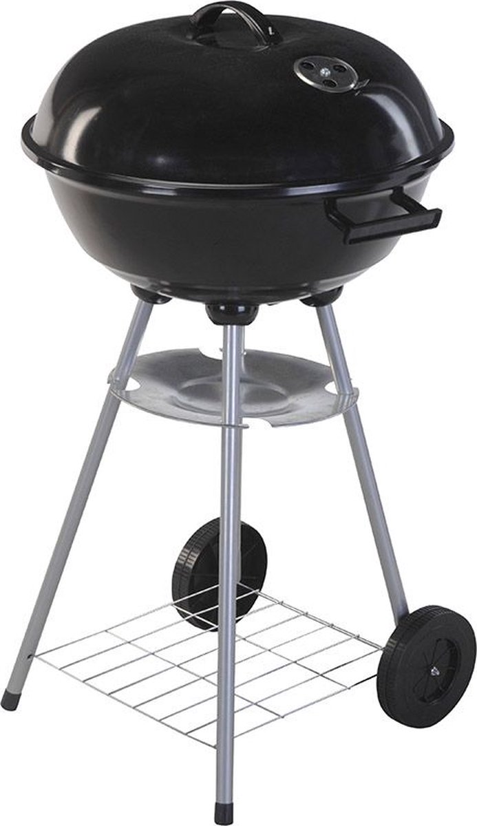 Oneiro’s Luxe Kogelgrill - Houtskoolbarbecue - 46x78 - Zwart - zomer - grillen - tuin - koken – tafelen